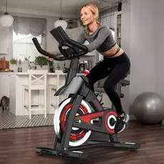 Bicicleta Spinning Ergométrica Para Exercícios Com Monitor Profissional Sport Suporta até 120kg