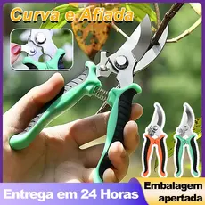 Tesoura de Poda Tesoura Aço inoxidável Super Afiada para Jardinagem Floricultura Antiderrapante