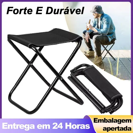 Banqueta Dobrável cadeira de pesca leve piquenique cadeira de acampamento dobrável pano