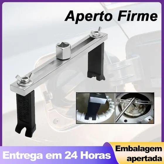 Chave P/ Sacar Porca Tampa Da Bomba De Combustível De Carro De Uso Geral Ajustável Universal
