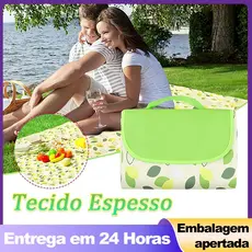 Tapete Piquenique Premium 600D Oxford Extra Espesso 2m Impermeável Resistente Camping