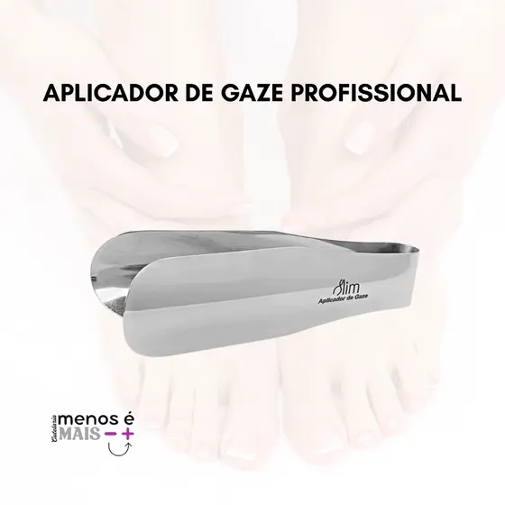 Aplicador de Gaze Profissional - Manicure e Podóloga Praticidade e Segurança - Slim