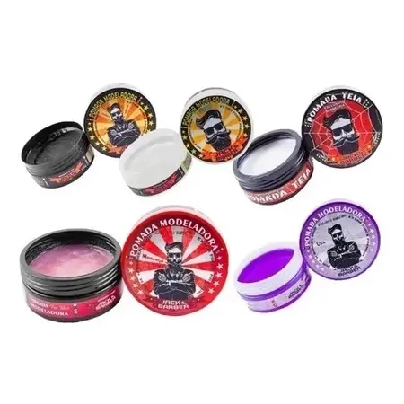 Cera Modeladora Jack & Barber Black - Fixação Forte, Textura Natural, Fácil Aplicação