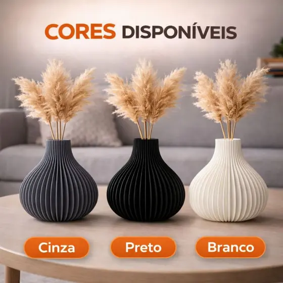 Vaso Decorativo Espiral Moderno - Design Exclusivo Aparador Decoração Luxo