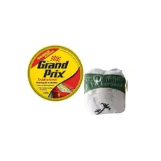 Kit Polimento Automotivo Cera Grand Prix + Estopa 150g