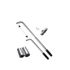 Chave De Roda L 17 19 21 23mm Telescópica Extensiva