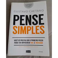 Pense Simples (Usado). Autor: Gustavo Caetano