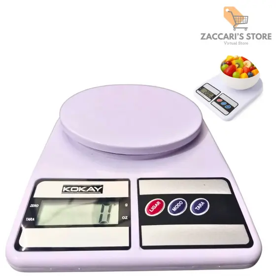 Balança Digital De Precisão Para Pesagem Para Uso Cozinha Peso Máximo 10kg