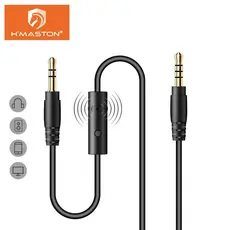 Electro Nest Cabo Auxiliar De 3.5 mm Conector De Áudio Microfone Cabo De Áudio 1 Metro RX-02