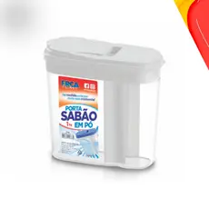 Porta Sabão em Pó 1 kg - Multiuso - Plástico