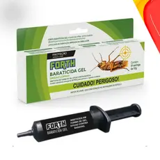Mata Barata Baraticida Gel 10g Com Trava De Segurança Forth Jardim.