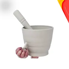 Pilao Plastico com Socador Amassador para Alho Caipirinha