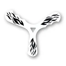Bumerangue Vortex Boomerang Lançamento - Novo Modelo Premium Cor:Branco