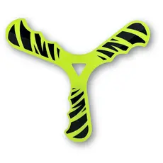 Bumerangue Vortex Boomerang Lançamento - Novo Modelo Premium Cor:Verde