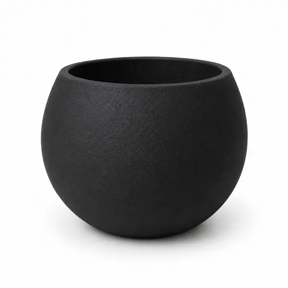 Vaso para plantas redondo Esfera 30x30 Decorativo para Ambientes Internos e Externos