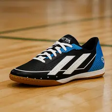 Chuteira Futsal Unissex  Confortável Leve e Antiderrapante Quadra Salão Solado Costurado Promoção