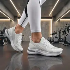 Tênis Feminino Meia Slip On Sem Cadarço Confortável Para Caminhada Academia Trabalho E Passeio