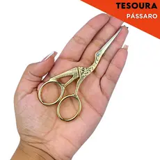 Tesoura Pássaro de Alfaiataria – Aço Inox + Design Elegante e Corte Preciso Acabamento Premium - SH