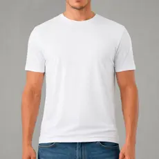 Camiseta Básica Masculina 100% Algodão Camisa Lisa Conforto Diário Estilo Casual Minimalista Premium Crt Unissex