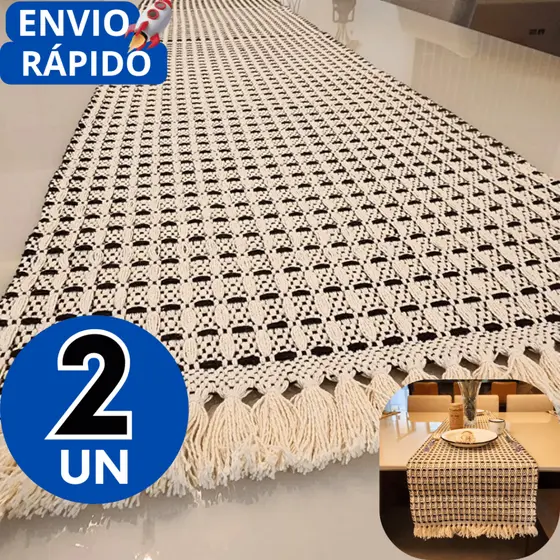 JOGOS CAMINHO DE MESA PRETO – LUXO USADO PARA DECORAR, APARADOR OU CENTRO, IDEAL PARA PROTEGER MESA.
