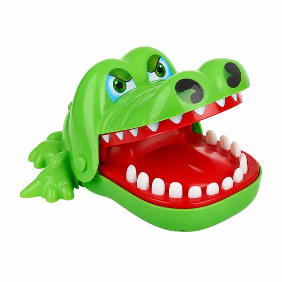Brinquedo Infantil Jacaré Morde Dedo Crocodilo Dentista Novo 5cm