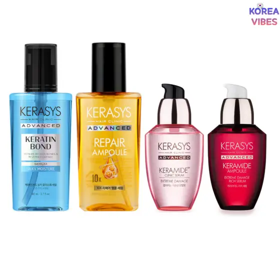 Kerasys Sérum Capilar Queratina BOND ADVANCED 80ml , Keramida CLINIC 70ml