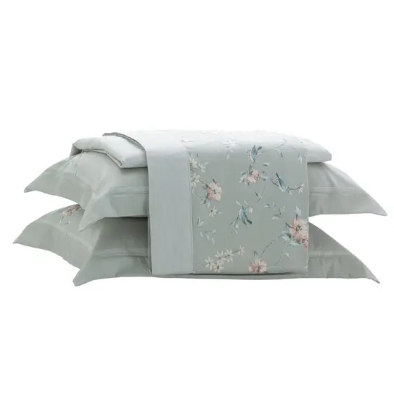 Jogo De Cama 300 Fios Satinée Kacyumara Brise