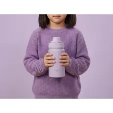 Garrafa Térmica Infantil Kubb 420ml – Personalizável, Anti-Vazamento, Ideal para Escola e Passeios