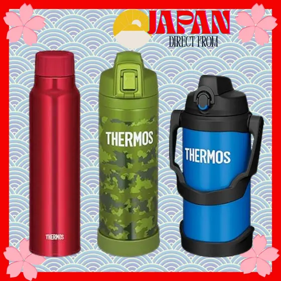 THERMOS Garrafa Térmica a Vácuo & Copo Térmico | FJQ-2000 / FJQ-2500 / FJI-1001 / ROD-0021 / FJK-750 / REY-003 | Aço Ino