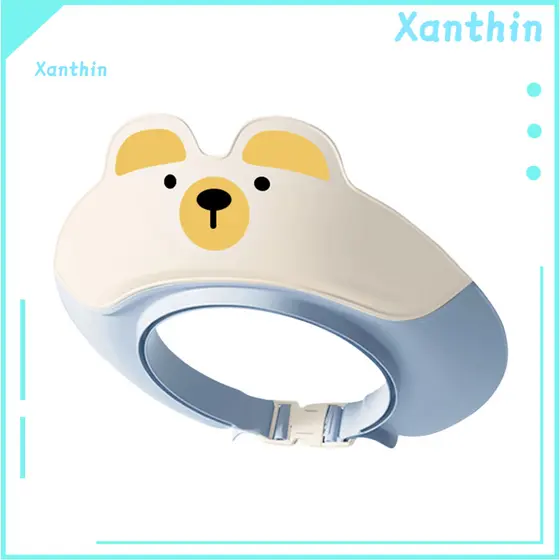 Eco-friendly Baby Bath Cap Waterproof Shower Adjustable Shampoo for Toddlers 1-3 Years – Soft Visor Eye Ear Nose Prote