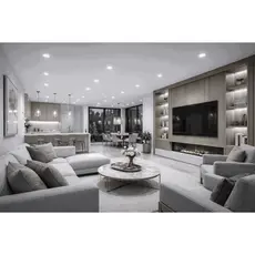 Downlight LED 35W COB Redondo Embutir Bivolt Branco Frio