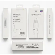 Caixinha Carregador Turbo 25W - Fonte Tomada Tipo C Turbo X Charge Cabo para Phones
