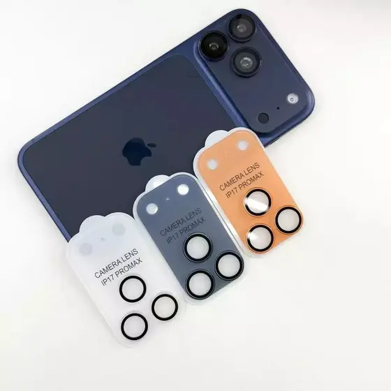 Película de Câmera Blindada 9H  Proteção Total para iPhone 17promax