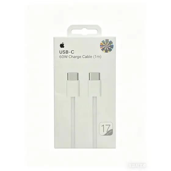 Cabo Tipo C Tipo C Nylon Trançado Carga Rápida 60W PD Turbo iPhone 15/1617(Original)