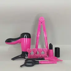Brinquedo Infantil Salão De Beleza Completo - Secador, Chapinha, Batom e Mais