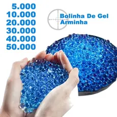 Kit 5 10 20 30 40 50 Mil Bolinha De Gel 7mm Cresce Na água Para Arminha Orbeez Munição Bolinha