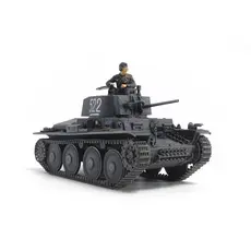 Tamiya 148 Série Militar em Miniatura No83 Tanque Leve do Exército Alemão 38 t Tipo EF Modelo de Plástico 32583