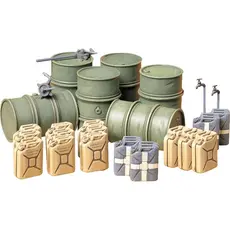 Tamiya 135 Série Militar em Miniatura No186 Tambor do Exército Alemão Pode Definir Modelo de Plástico 35186