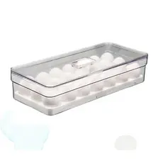 Organizador de Geladeira Quadrado 3,6 Litros C/ Tela de Ovo - Plastutti