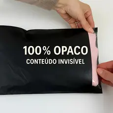Kit 50 Unidades Envelope De Segurança Saco Inviolável Para Ecommerce Embalagem Envio Autocolante