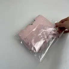 Kit 100 Embalagem Transparente Para Armazenamento de roupas Sem Aba Alta Qualidade Saco Plastico
