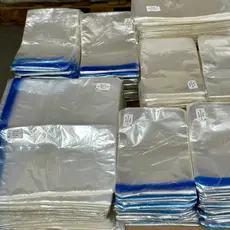 Kit 100 Embalagem Plástica PP Brilhante Transparente Cristal Saquinho Transparente roupas presentes cestas