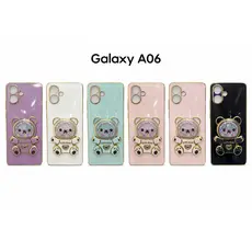 Capa Capinha antpacto Galaxy A06/ Galaxy A07 Ursinho Cute Antichoque em Silicone Flexível + Película Protetora