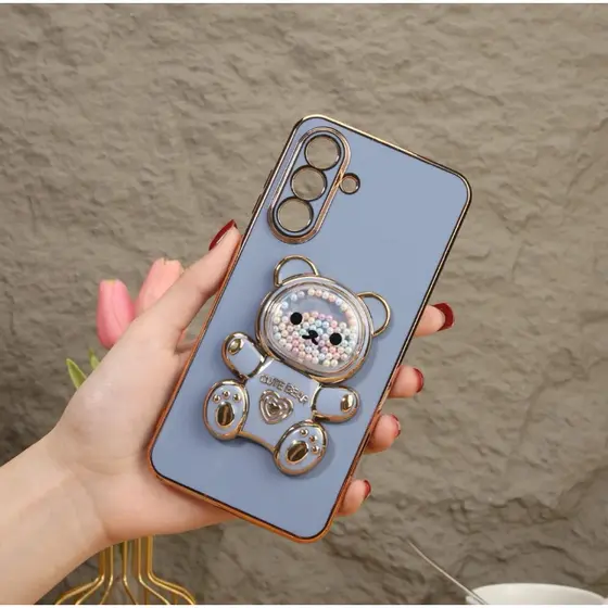 Capa capinha antpacto Ursinho Fofa para Samsung A26/ Galaxy A17 Anti Impacto Silicone