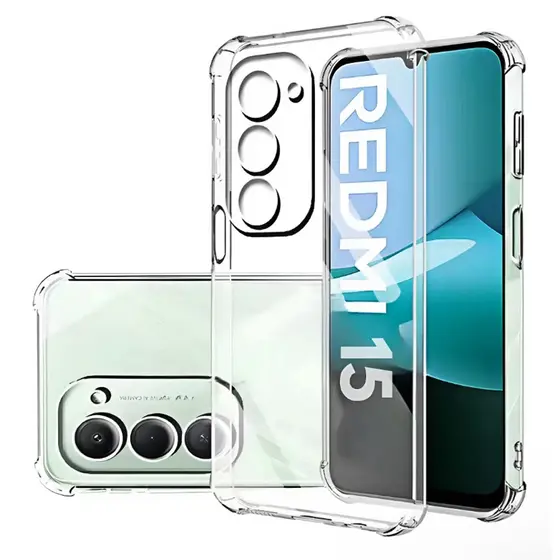 Capinha Anti Impacto Transparente Tpu Capa Para Redmi 15 4G 5G