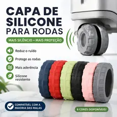 Capas de Silicone para Rodas de Mala: Durável e Antiderrapante