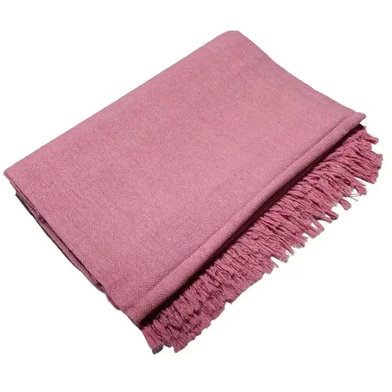 Kit 2 Mantas Decorativas Para Sofá Luxuosa Tamanho 210X120 Tecido 100% Algodão Casa Nova Elegante