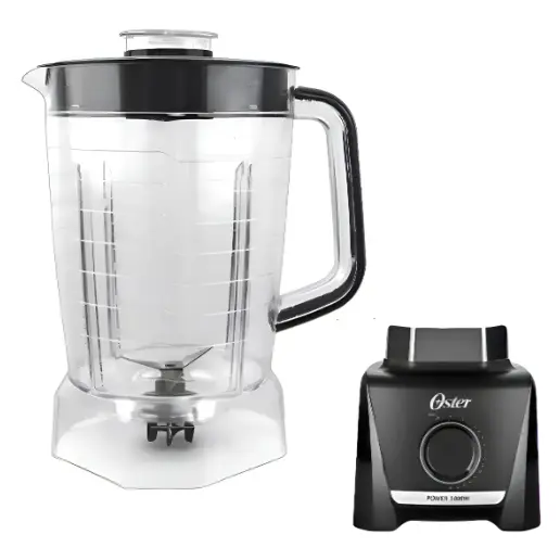Copo Jarra Compativel Liquidificador Oster Power 1400 Full Oliq610 Preto