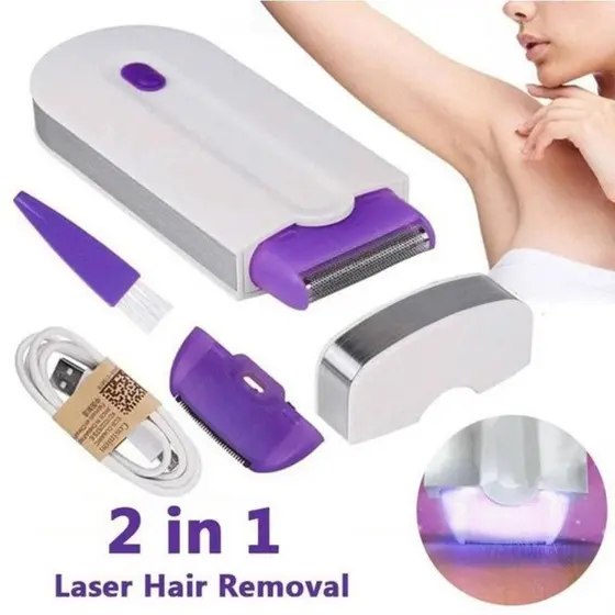Depilador Laser Depilador A Laser Definitivo Depilador Elétrico Feminino Recarregável