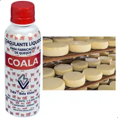 Kit 12 Coagulante Líquido fabricação de queijos Coala 200 ml
